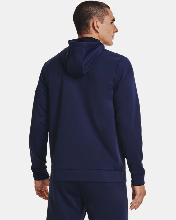 Men's Armour Fleece® Full-Zip Hoodie in Blue image number 1